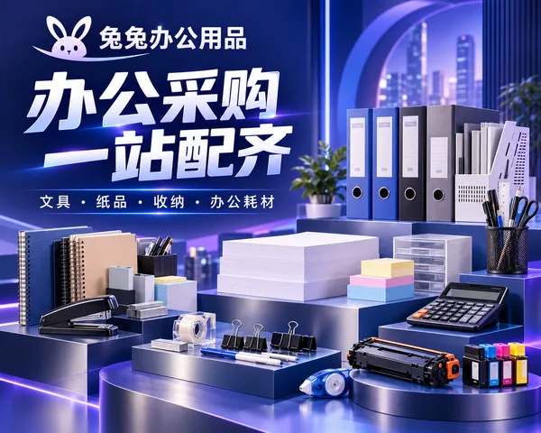 兔兔办公是什么:企业办公用品一站式采购平台,11 大品类 20000+ SKU 现货直发